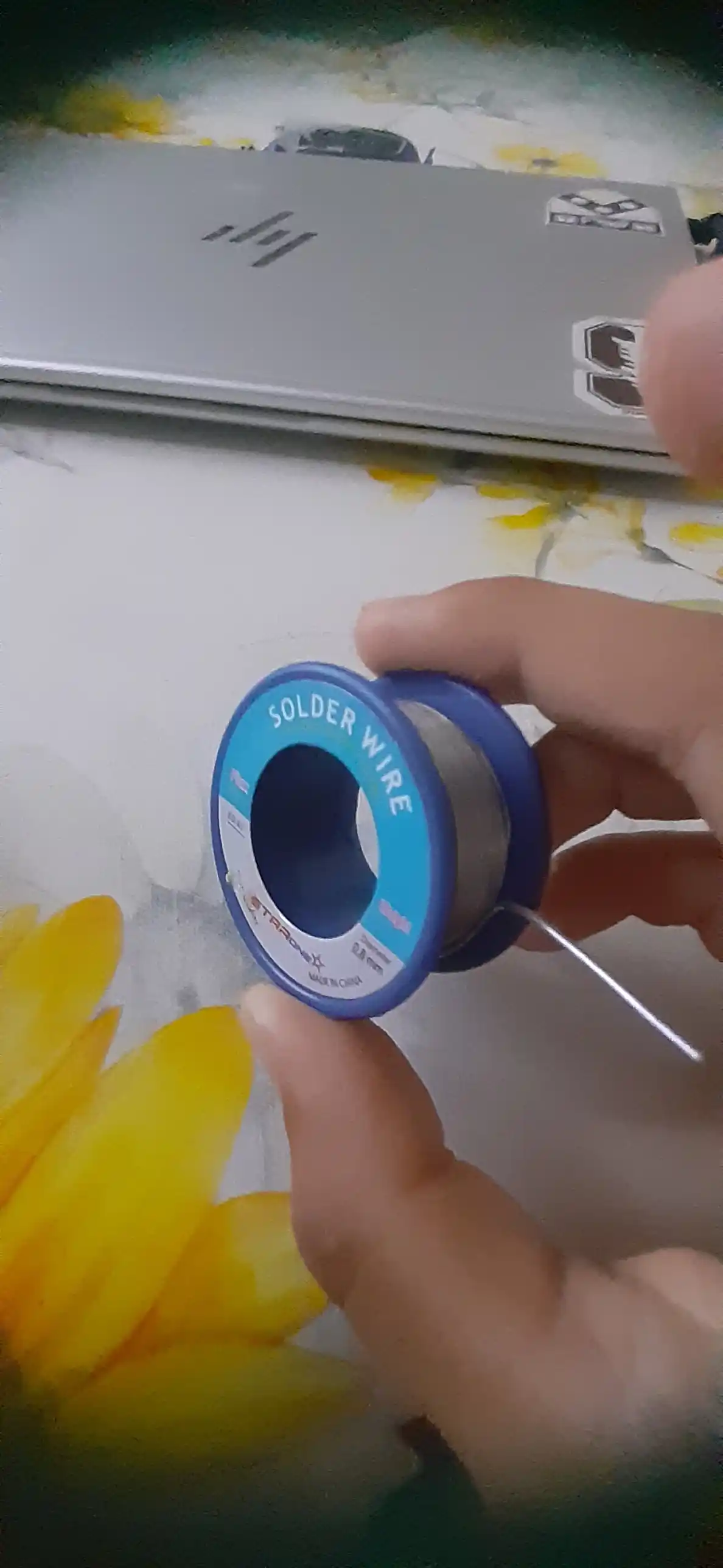 Solder Wire payvandlash simi, 0.8 mm 63% qalay