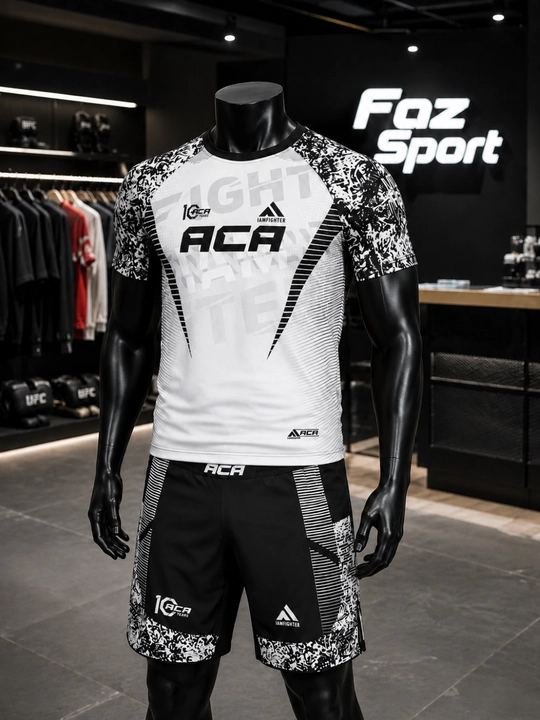UFC спортивная форма, MMA спортивная форма, грэпплинг, спортивная футболка и шорты - 
