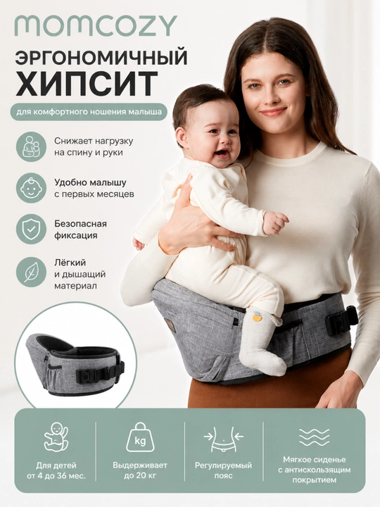 Хипсит Momcozy HC001 - 