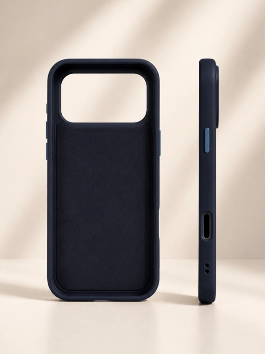 Силиконовый чехол iPhone 17 Pro Max, точные вырезы, надёжная защита, приятный на ощупь