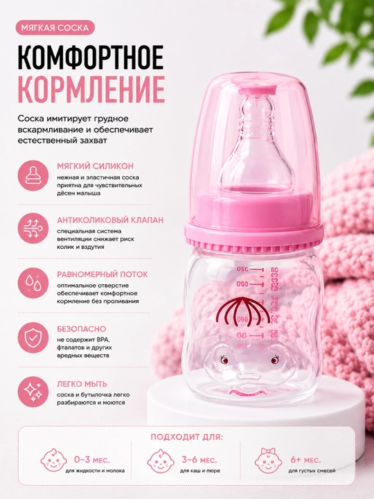 Детская бутылочка для кормления