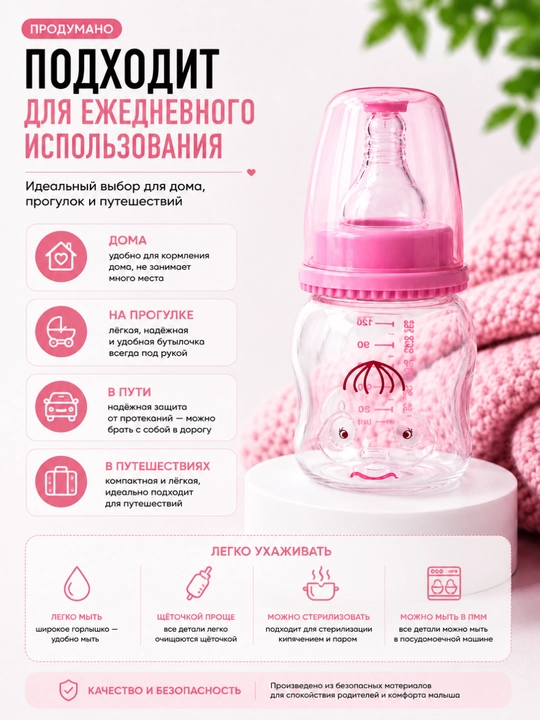 Детская бутылочка для кормления