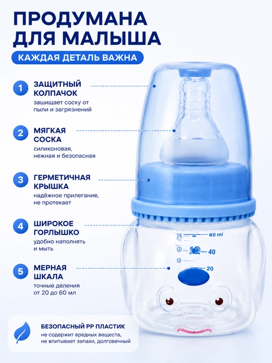 Детская бутылочка для кормления