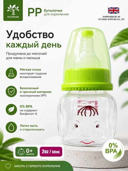 Детская бутылочка для кормления