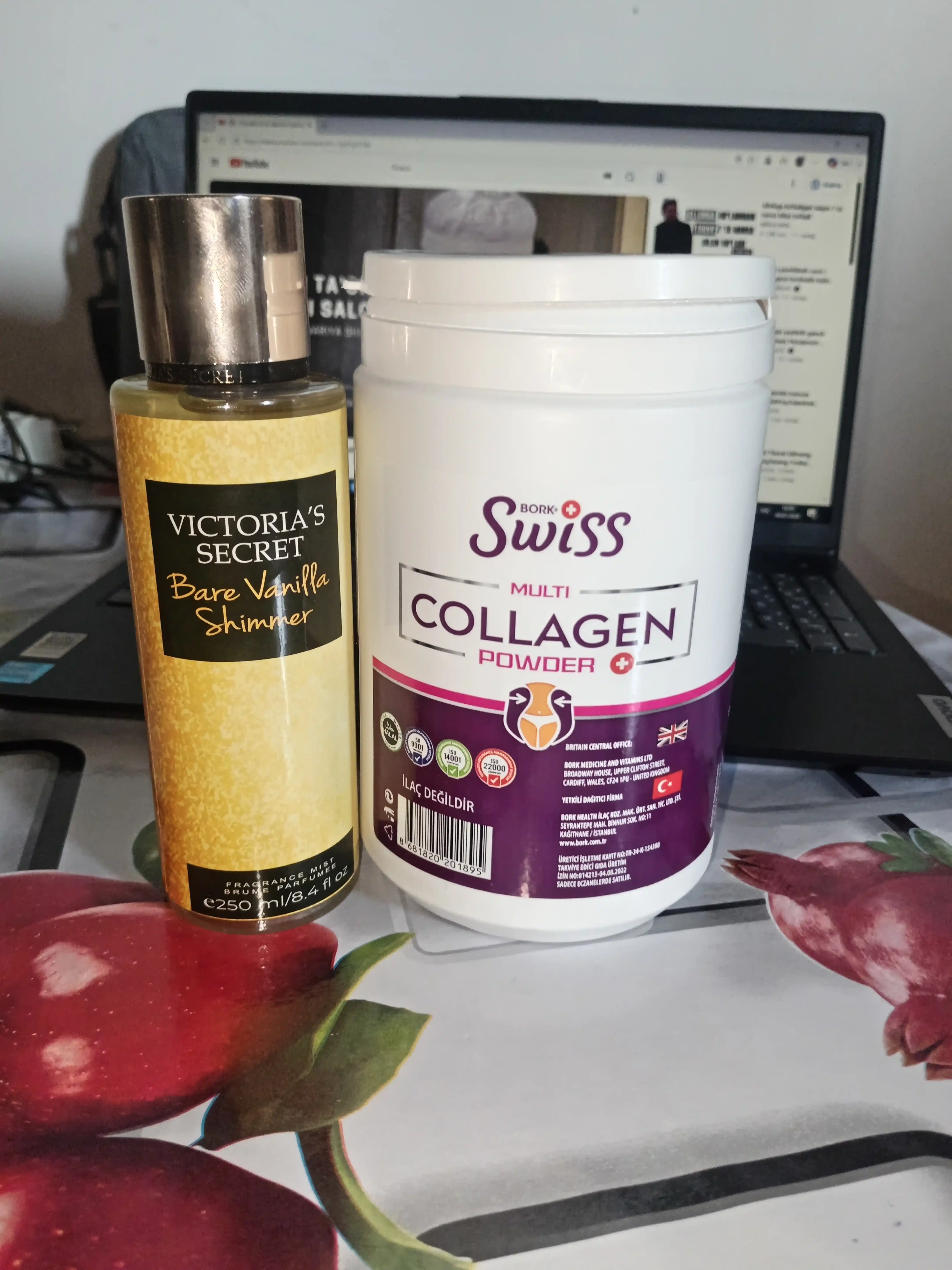 Sprey Victoria Secret Aqua kiss, Tempatation, Shimmer mist, 250 ml