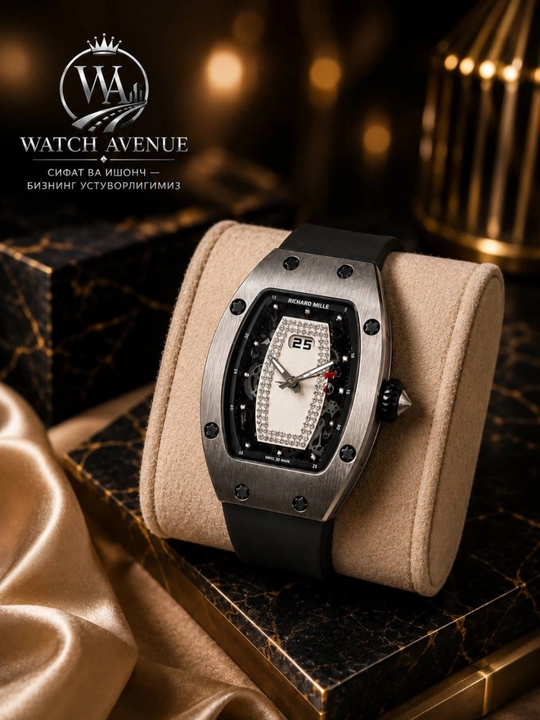 Richard Mille Ayollar qo‘l soati, batareyali mexanizm