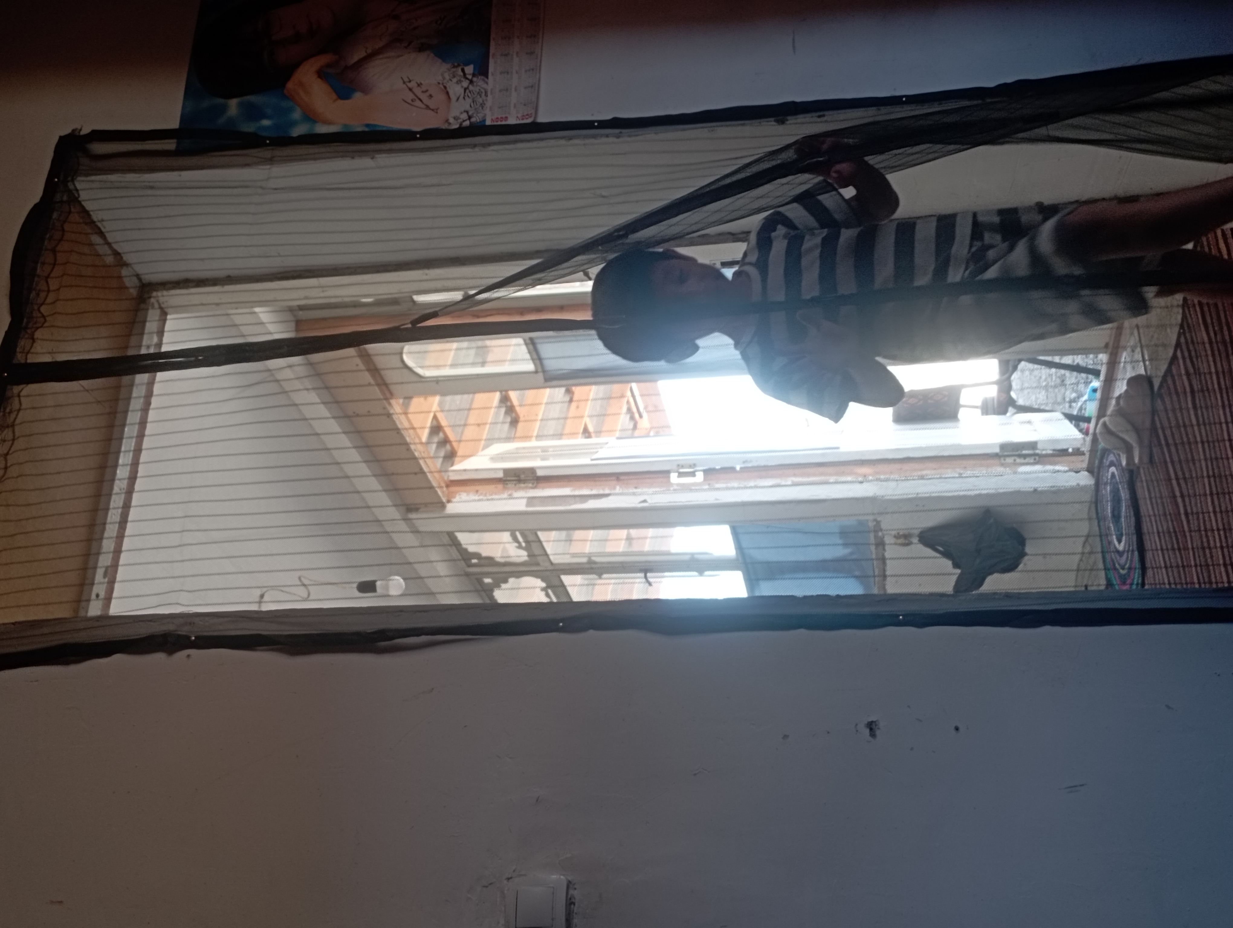 Chivin, pashsha va hasharotlardan himoyalovchi magnitli parda, eshik uchun chivin to‘ri, 120 * 210 sm