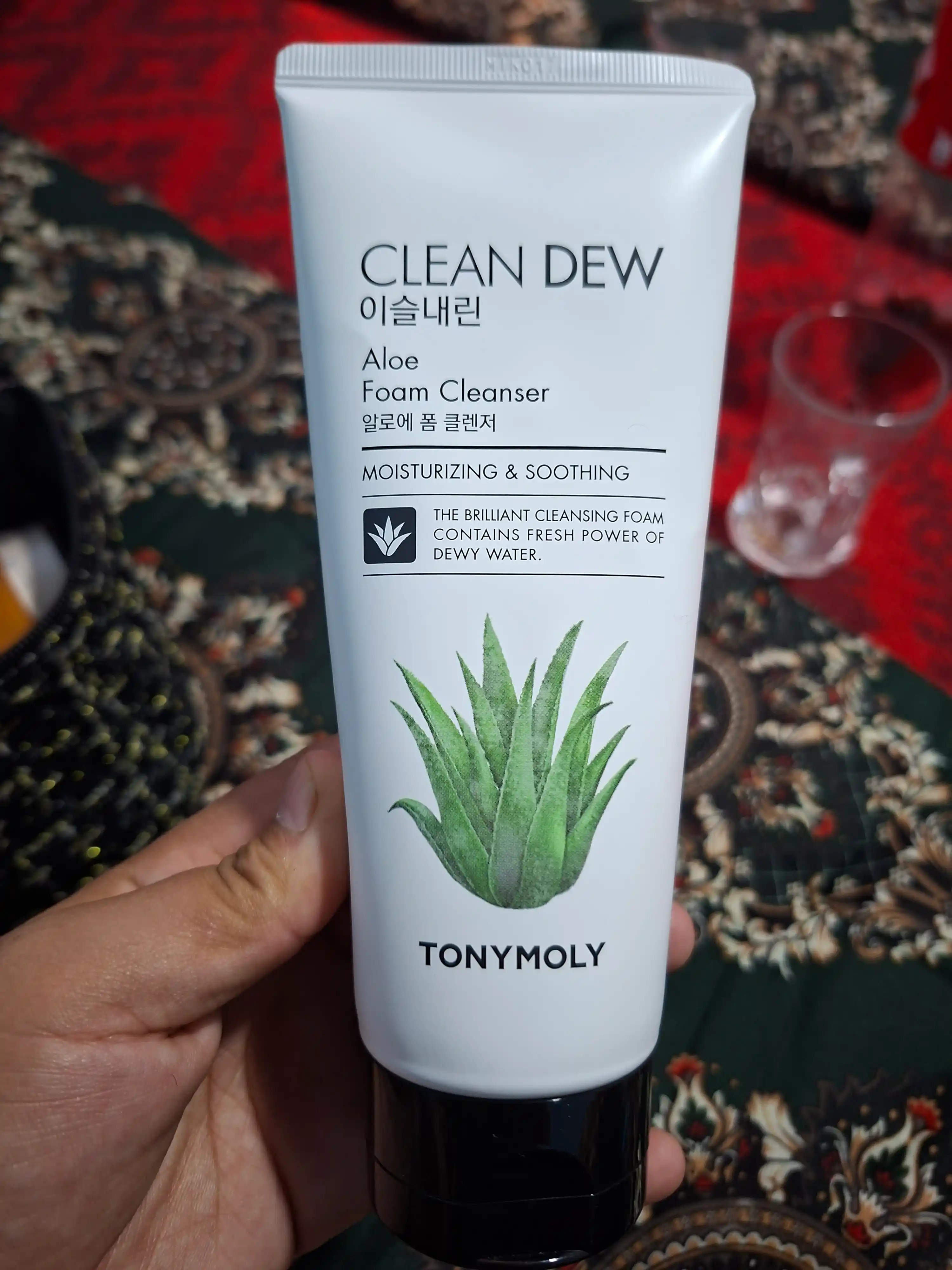 Пенка для лица TonyMoly Clean Dew, алое, 180 мл