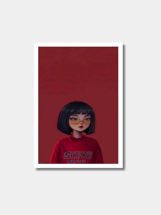 Chiroyli, estetik, motivatsion bahoriy mini otkritka polaroid kartochkalar, 5*7.5 sm