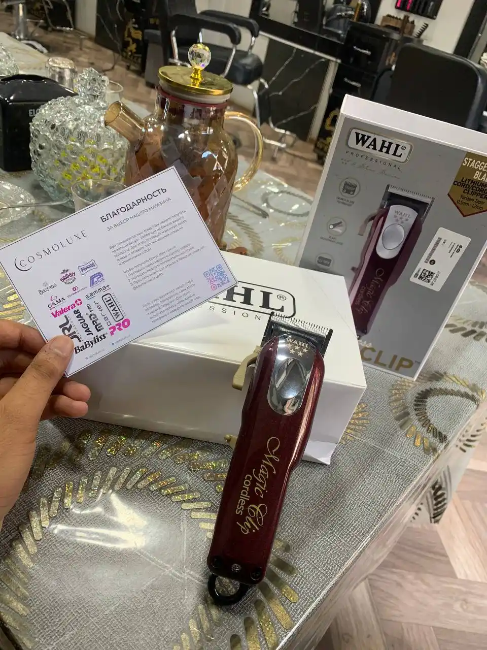 Simsiz soch kesish mashinasi Wahl Magic Clip Cordless