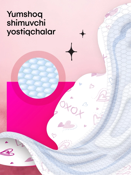 Прокладки Kotex Young Нормал гигиенические для девочек, 8 шт