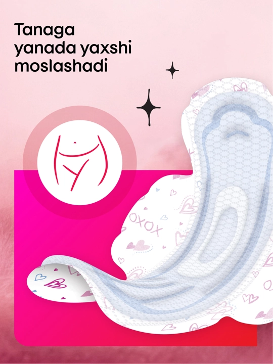 Прокладки Kotex Young Нормал гигиенические для девочек, 8 шт