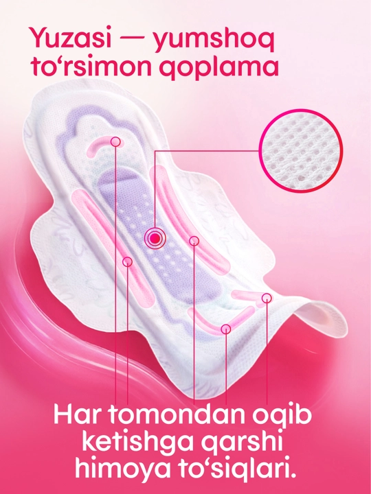 Gigiyenik prokladkalar Kotex Ultra Normal, 20 dona