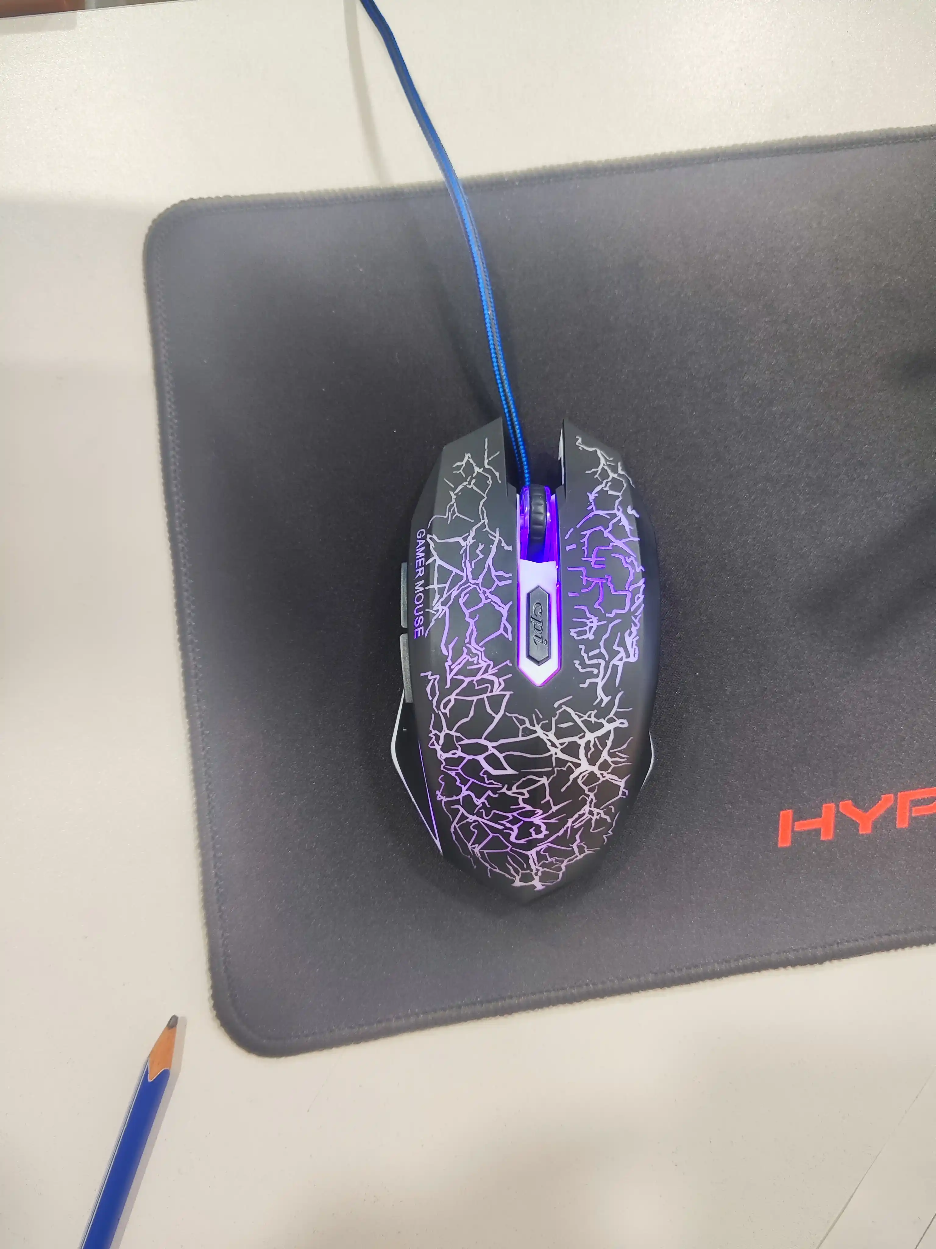 RGB kompyuter o'yin sichqonchasi, 1600 dpi