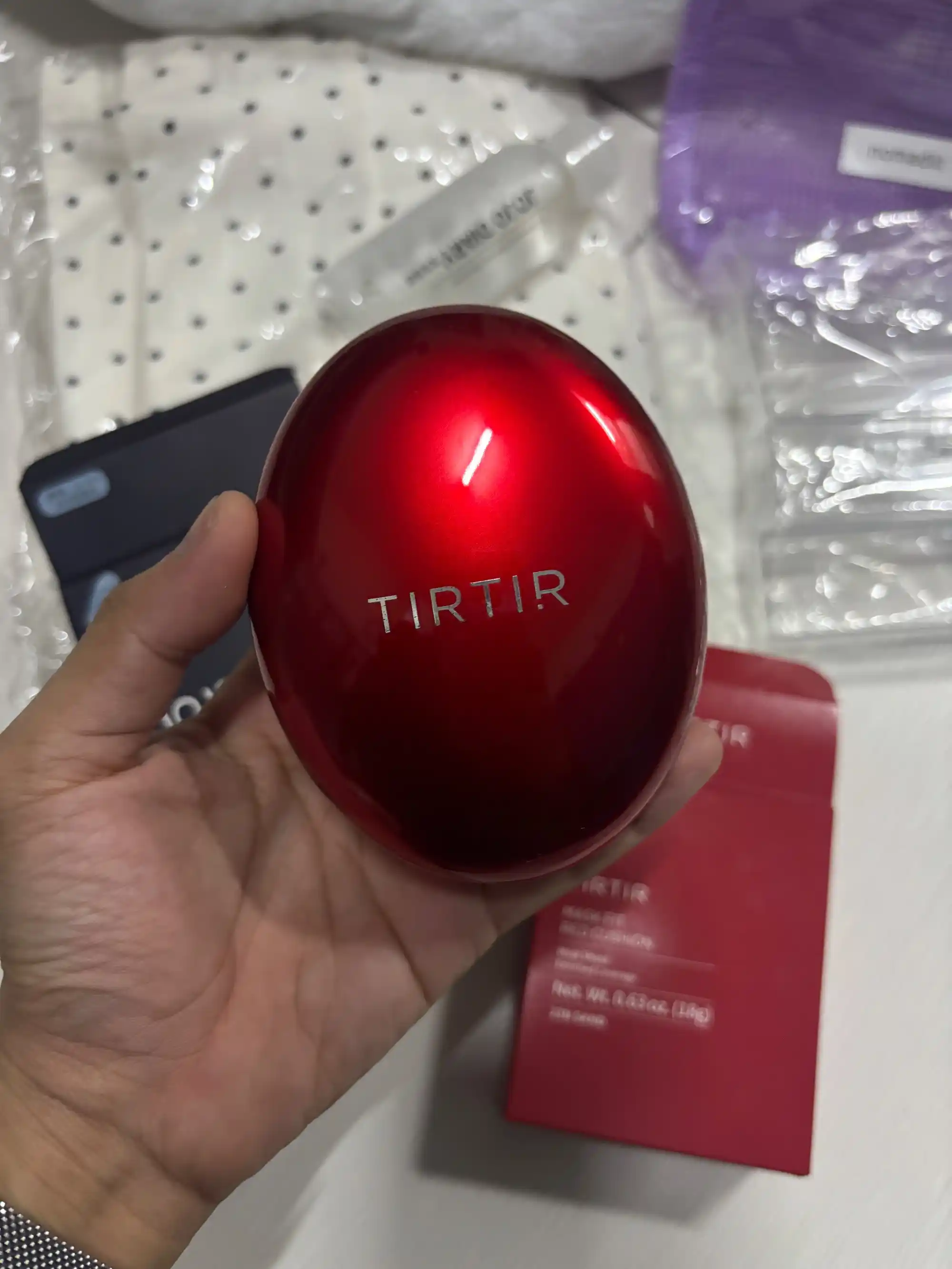 TIRTIR Mask Fit Red Cushion SPF40 PA++ полуматовый стойкий кушон