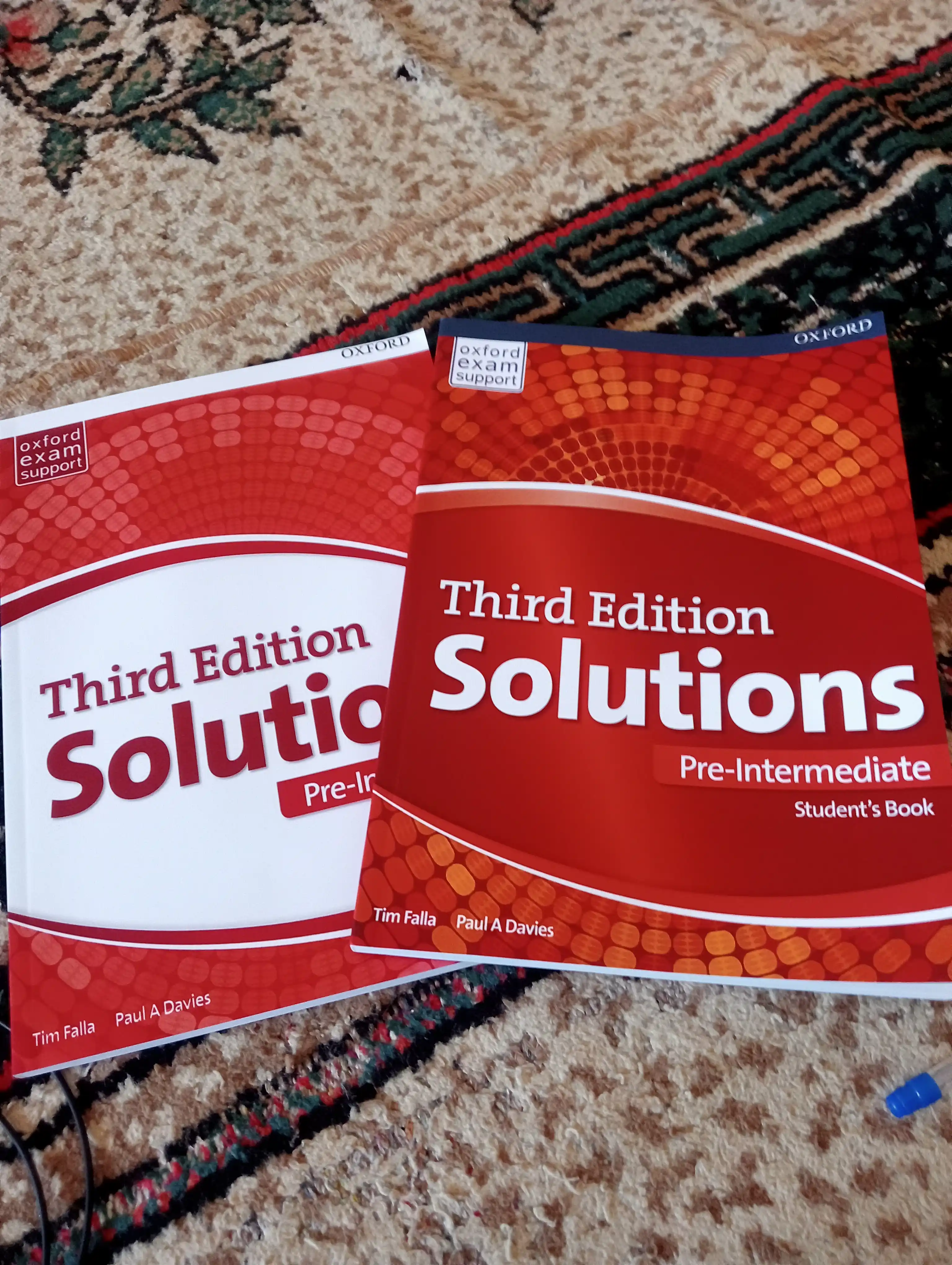Solutions third Edition. Elementary, Pre-intermediate, Intermediate. Studentbook+Workbook