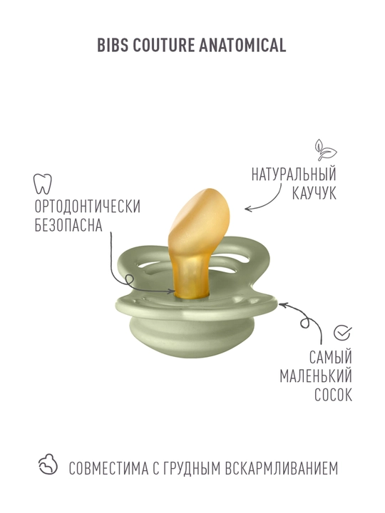 Набор пустышек BIBS Try-it, 4 шт