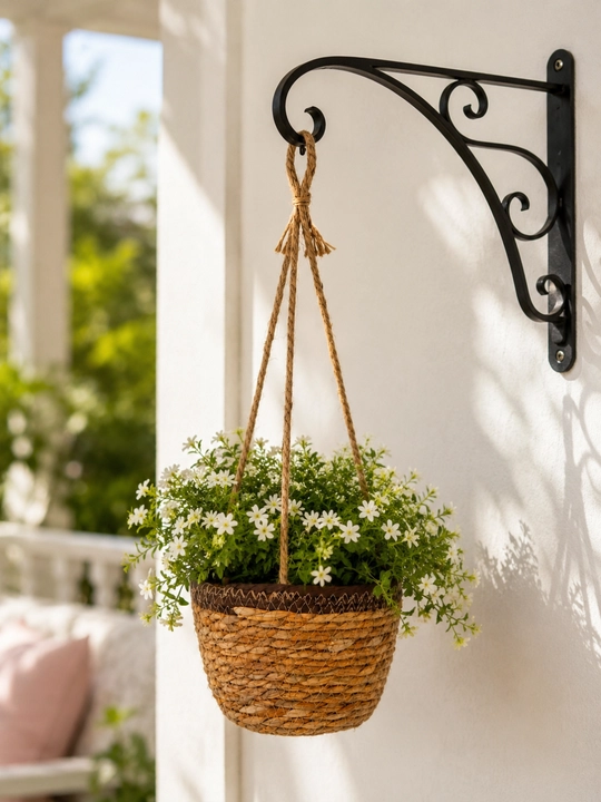 Uy va balkon uchun osma gul tuvagi