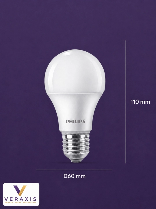 Lampa светодиодная LED E27 10Вт 6500К, холодный белый свет для дома