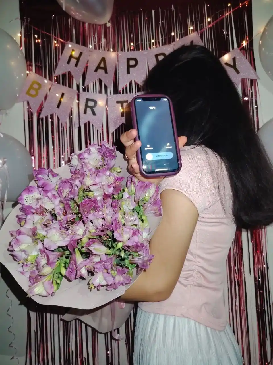 Герлянда-флажки Happy Birthday