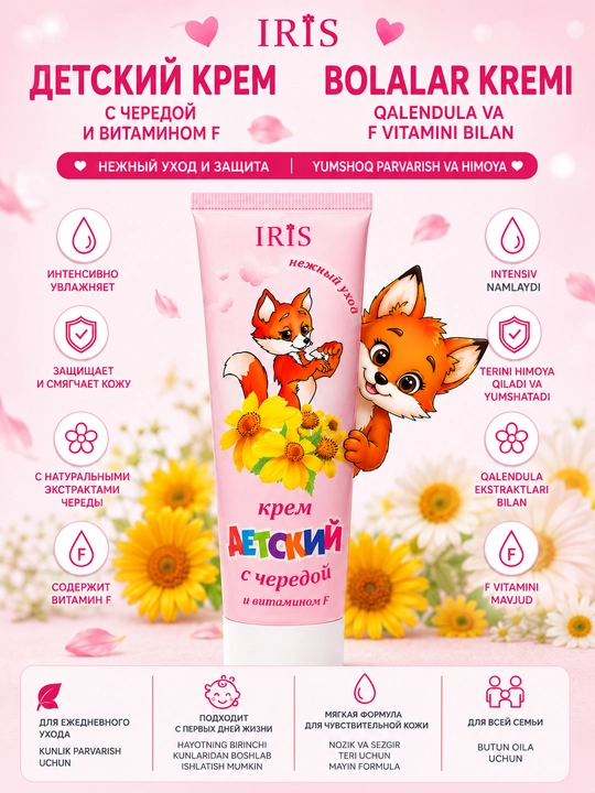 "Bolalar uchun" kremi 100 ml - 