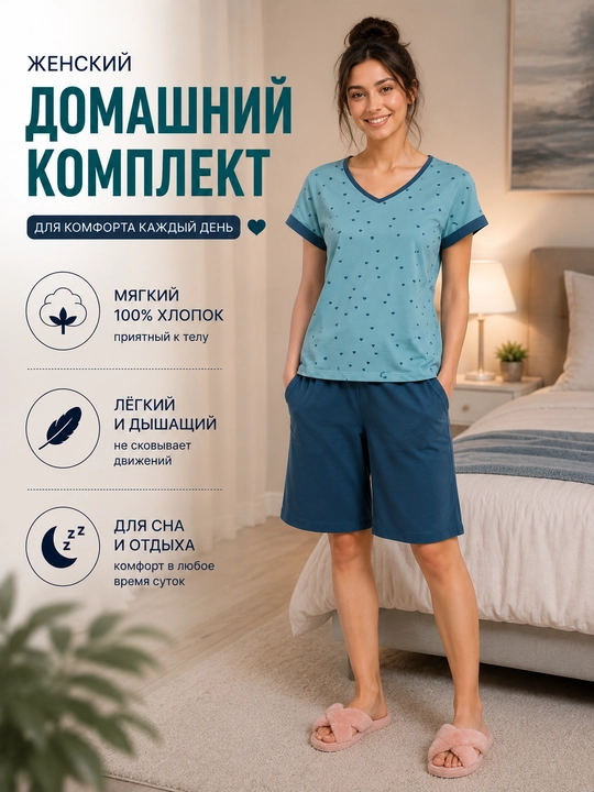 Pijama shortik bilan, Maula - 