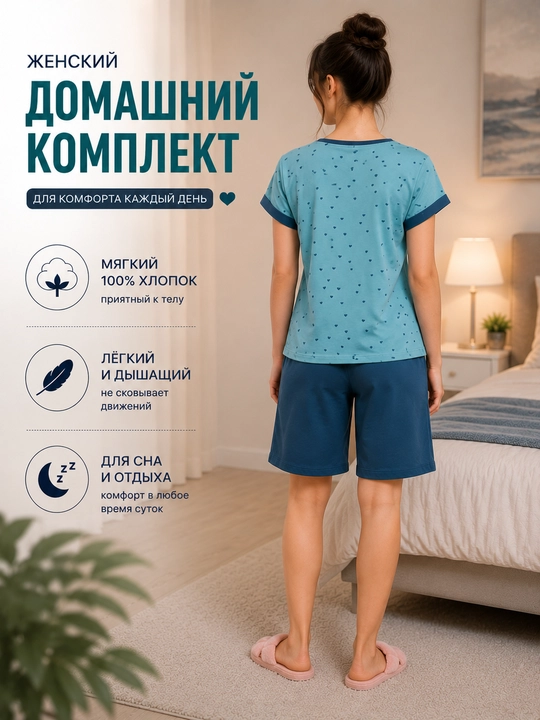 Pijama shortik bilan, Maula