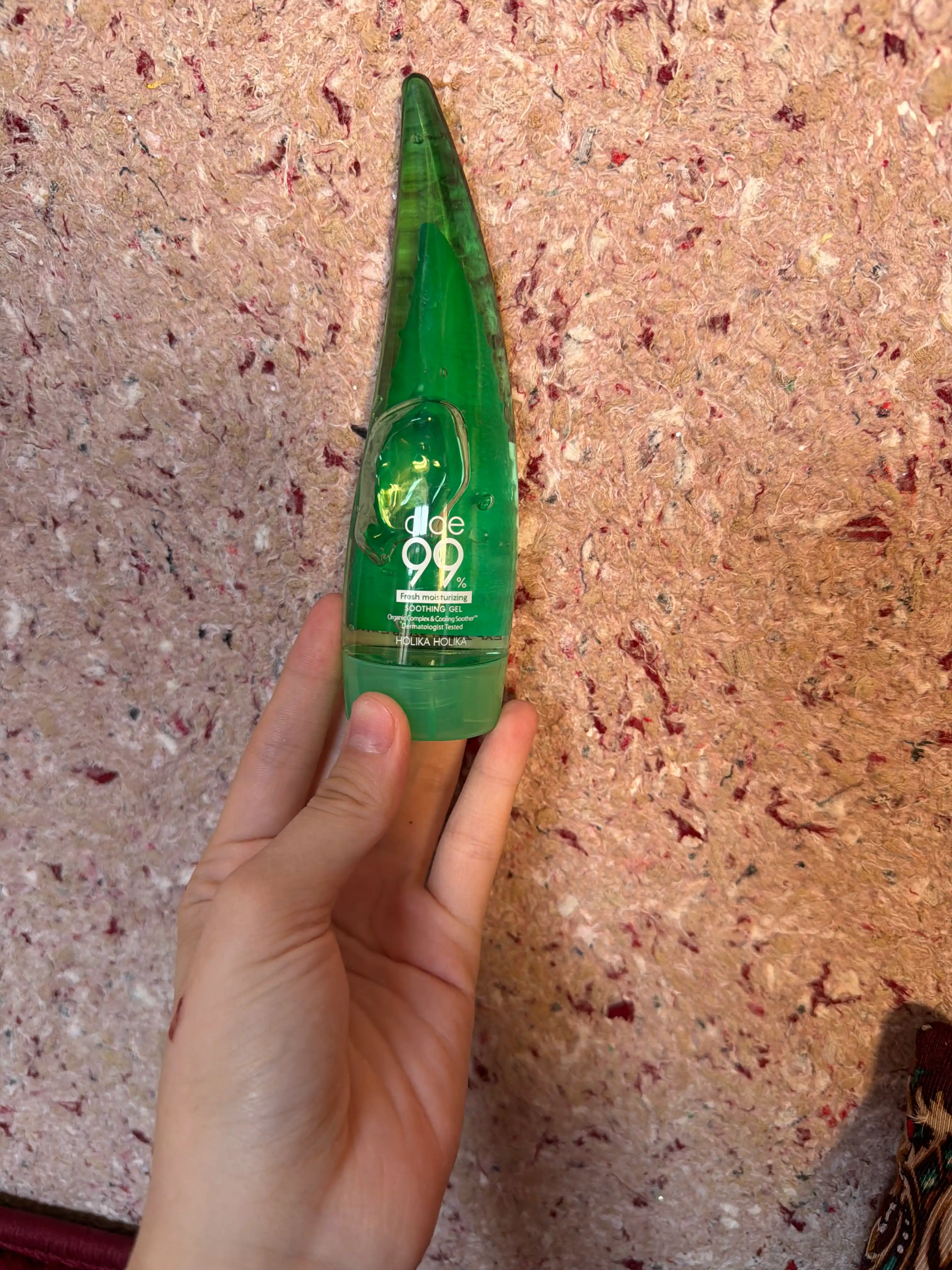 HOLIKA HOLIKA aloe vera geli, yuz va tana terisi uchun namlantiruvchi, ovqatlanish va parvarishlash