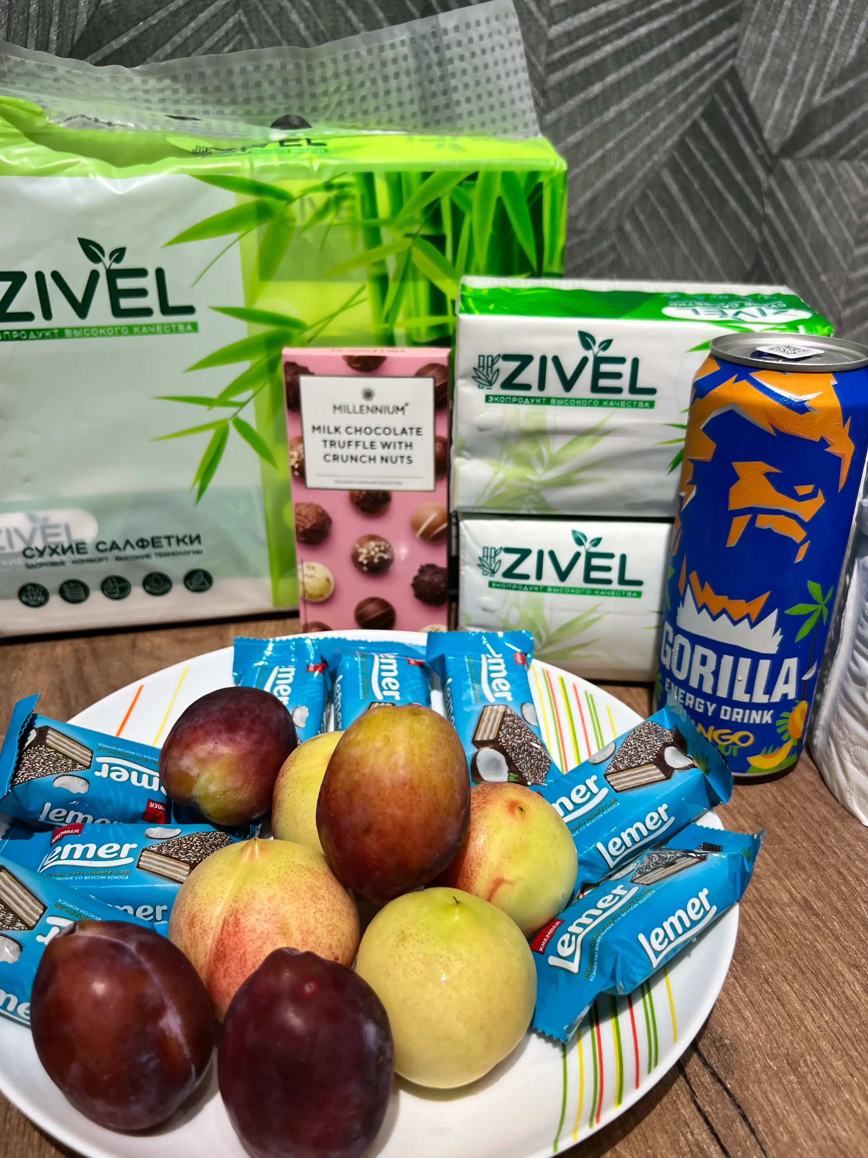 Zivel vtulkali tualet qog‘ozi, 6 qavatli