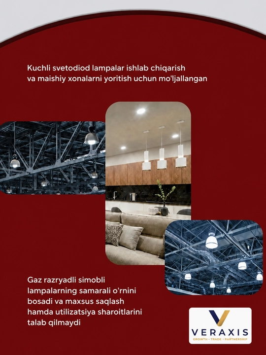 LED Classic A50-M 5Vt E27 4000K svetodiodli chiroq, neytral oq yorug‘lik, A+ lampochkasi