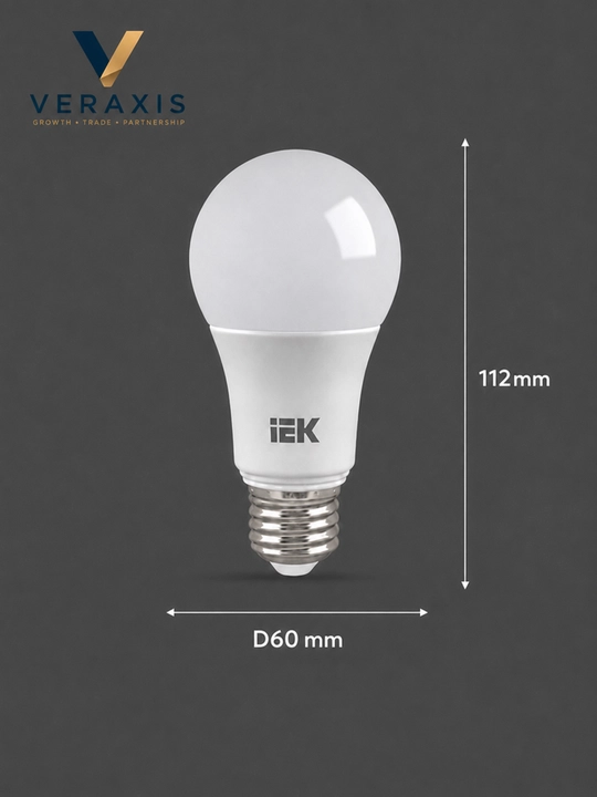 A60 E27 svetodiodli lampa, 9-20Vt, 230V 4000K, A+ lampochkasi, neytral oq yorug‘lik