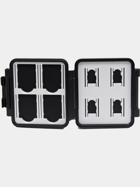 SD va MicroSD xotira kartalari uchun keys-xolder, fleshkalar uchun himoya g'ilofi - 