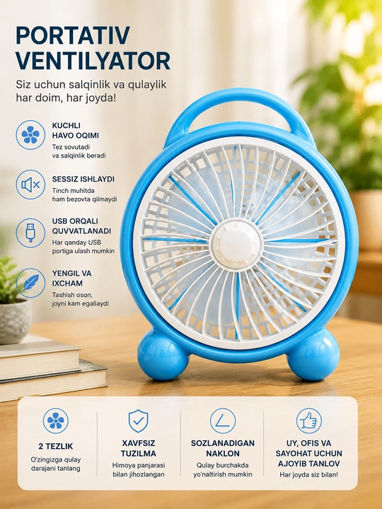 Akalon mini ventlyator