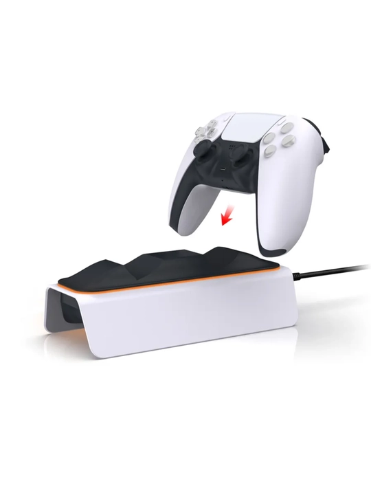 PS5 DualSense geympadlari uchun zaryadlash stansiyasi, 2 ta kontroller uchun