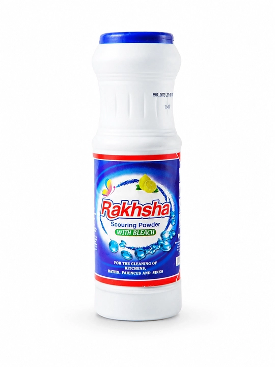 Rakhsha Oqartiruvchi Tozalash Kukuni, Oqartirgichli, Limon Hidi, 500 g