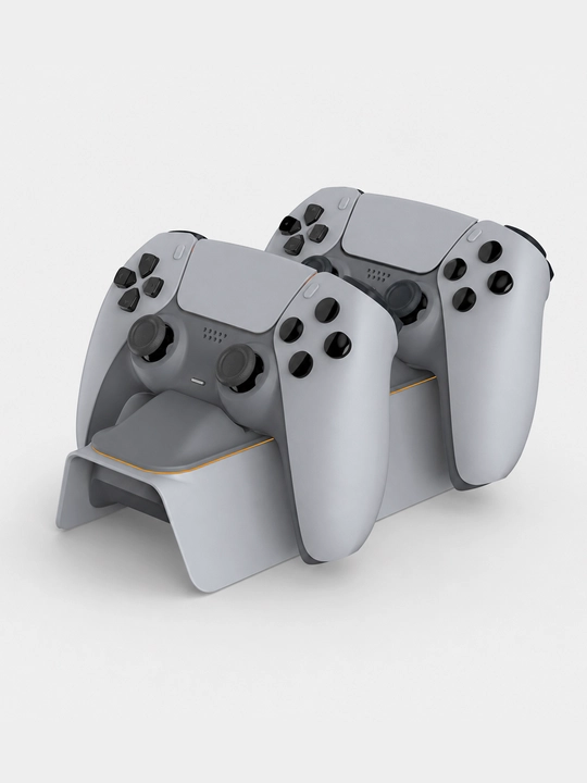 PS5 DualSense geympadlari uchun zaryadlash stansiyasi, 2 ta kontroller uchun