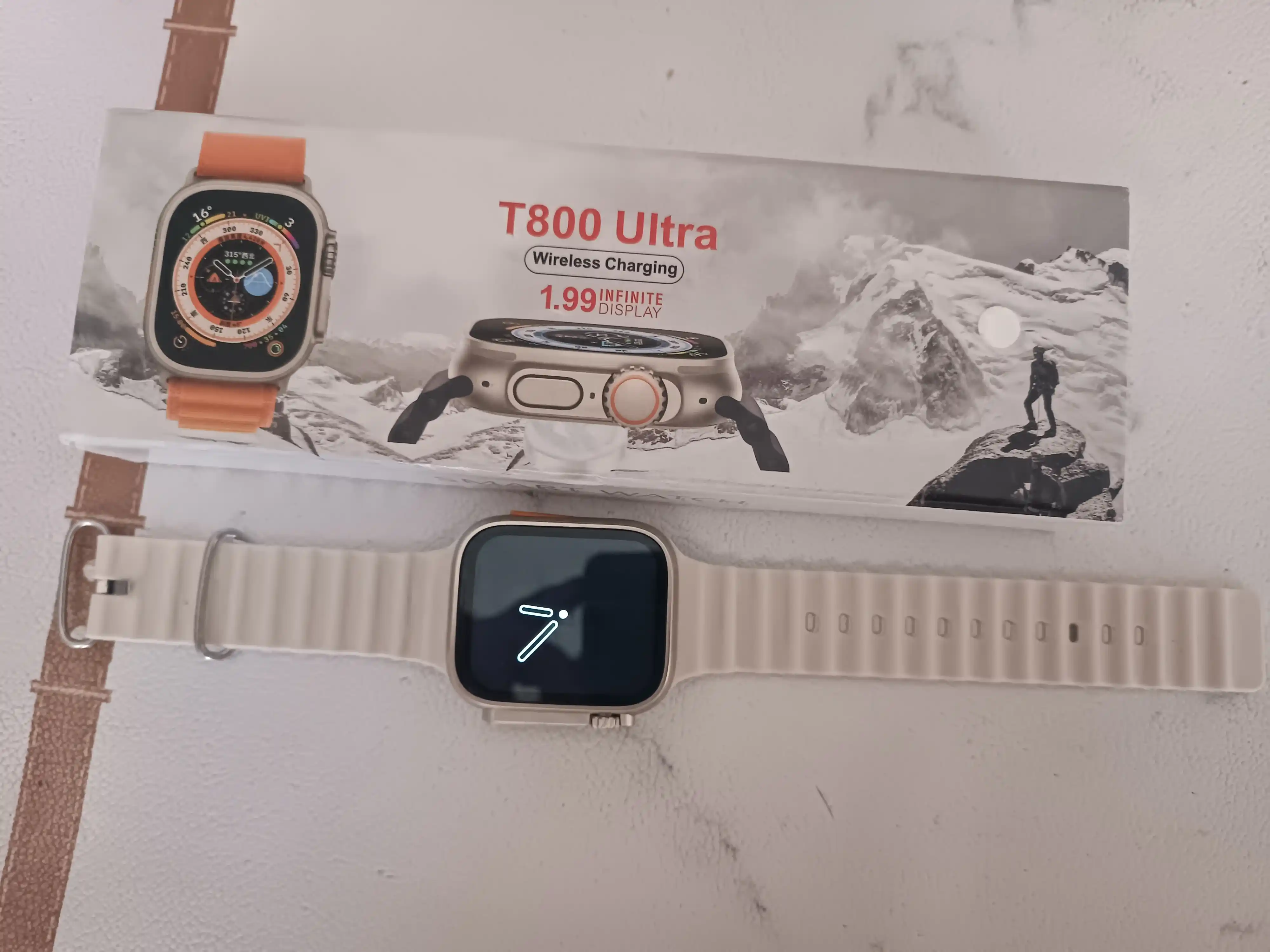 Умные часы T800 Ultra — с пульсометром, до 5 дней автономной работы