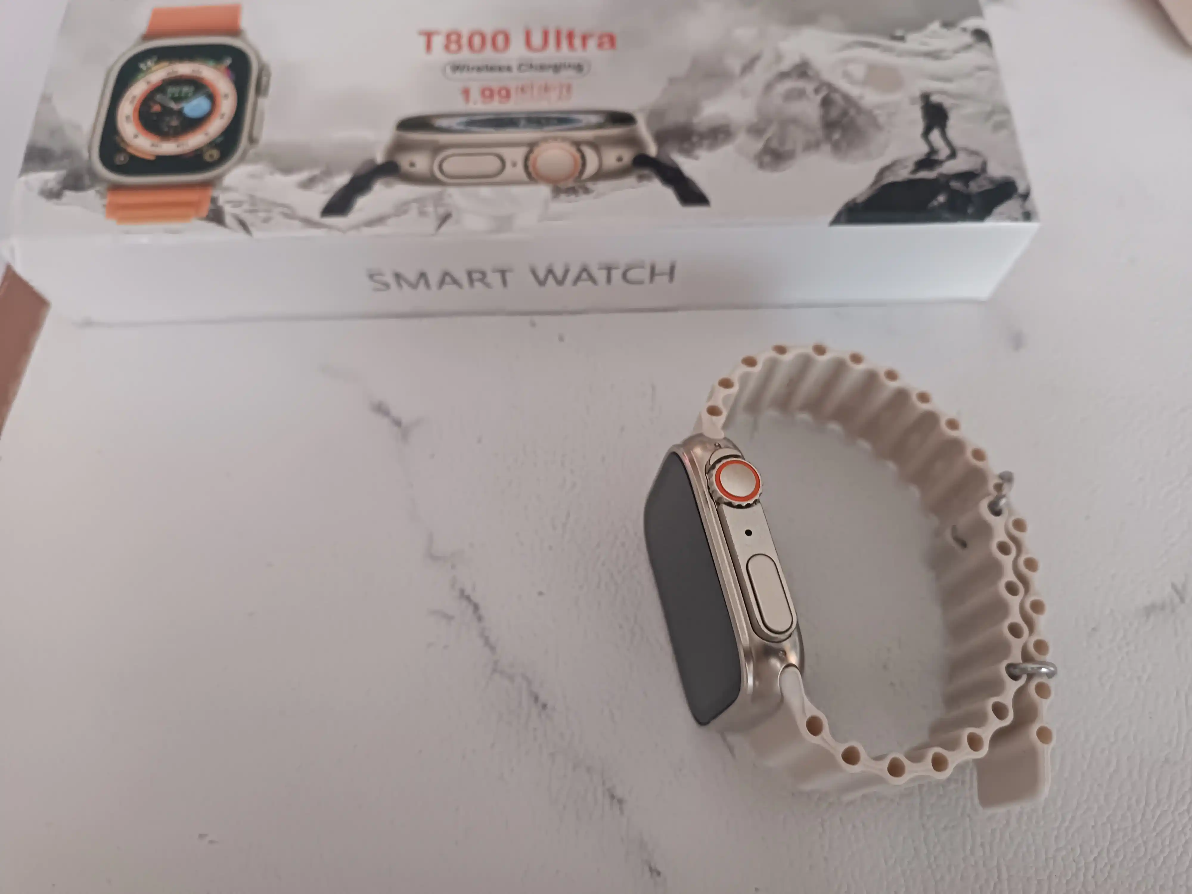 Умные часы T800 Ultra — с пульсометром, до 5 дней автономной работы