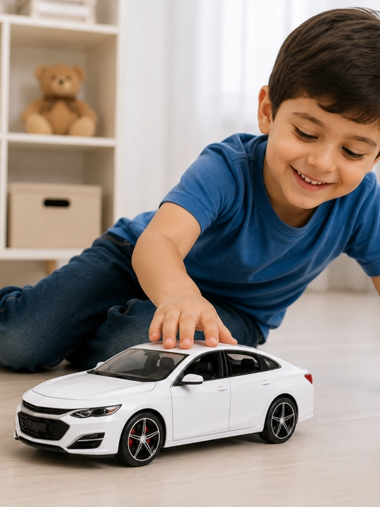 Машина на радиоуправлении Chevrolet Malibu 1:12 со светом и пультом управления - 