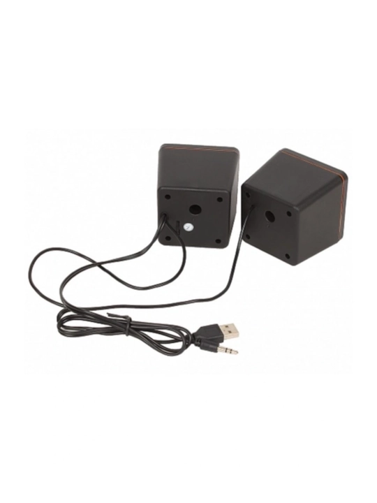101Z мультимедийные компьютерные колонки 2.0, USB питание, 3.5 мм, черные