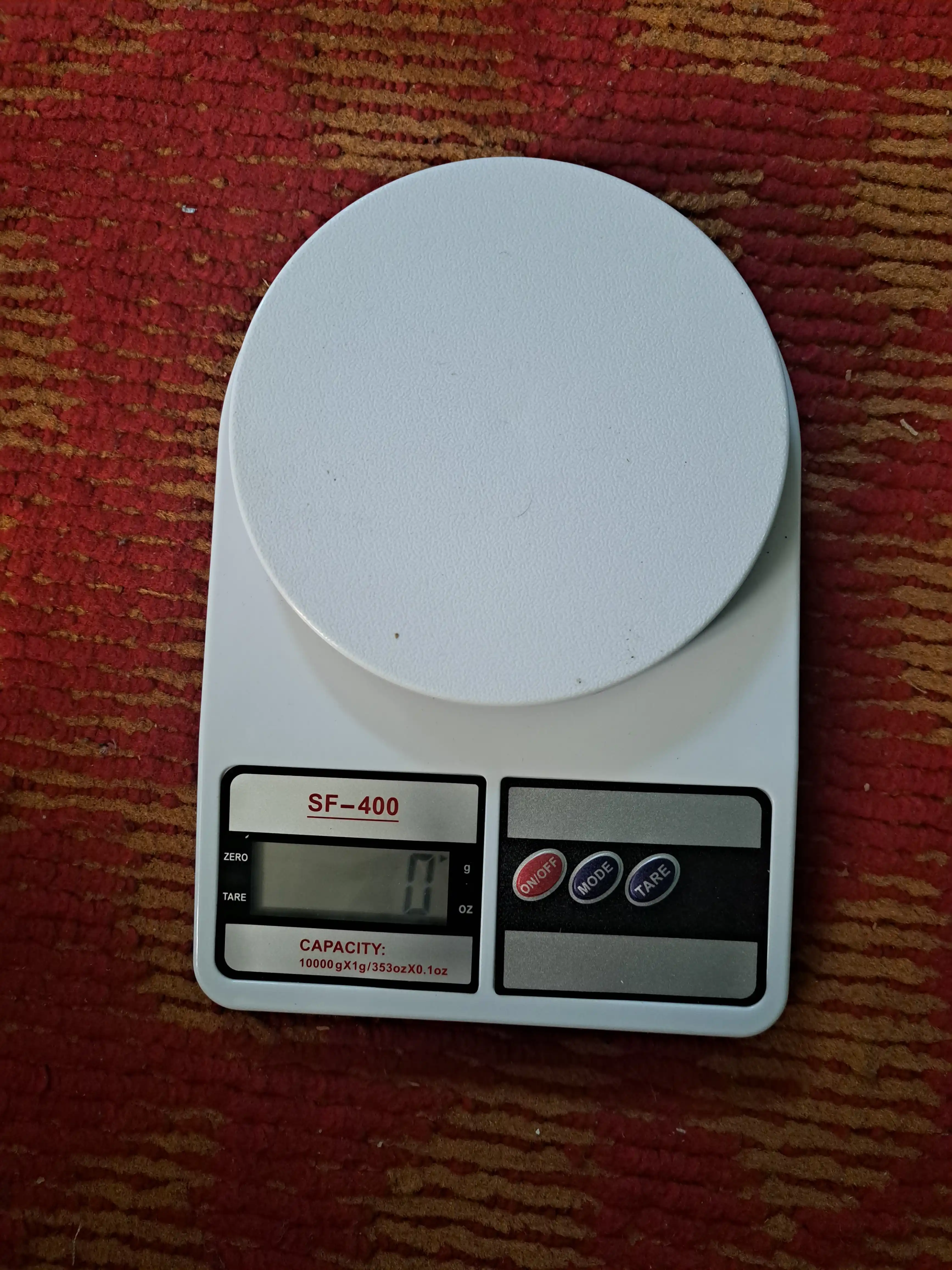 Электронные кухонные весы мини, до 10кг, батарейки в комплекте