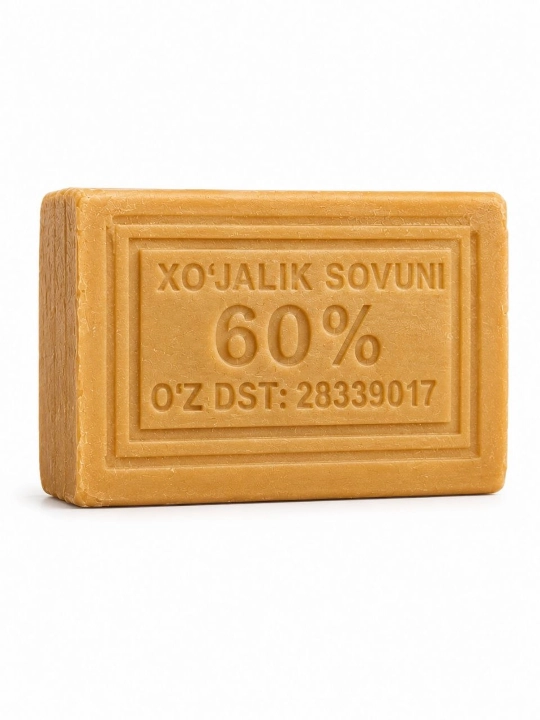 Baraka 60% xo‘jalik sovuni, kir yuvish, tozalash va kirlarni ketkazish uchun ,250 g