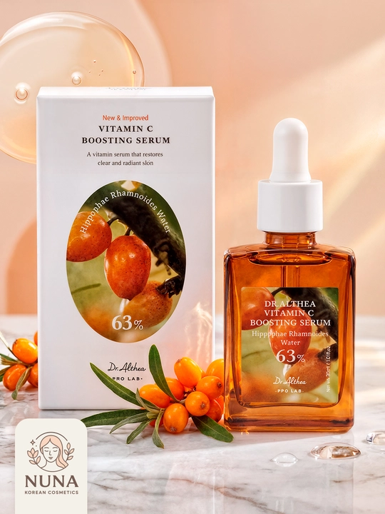 Сыворотка-бустинг для лица с витамином С Dr. Althea Vitamin C Boosting Serum, 63%, 30 мл