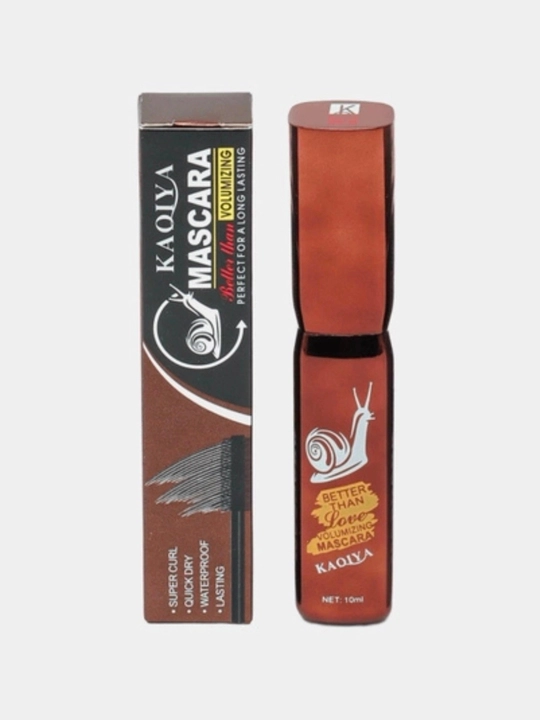 Kipriklar uchun tush, Mascara, qora, suvga chidamli
