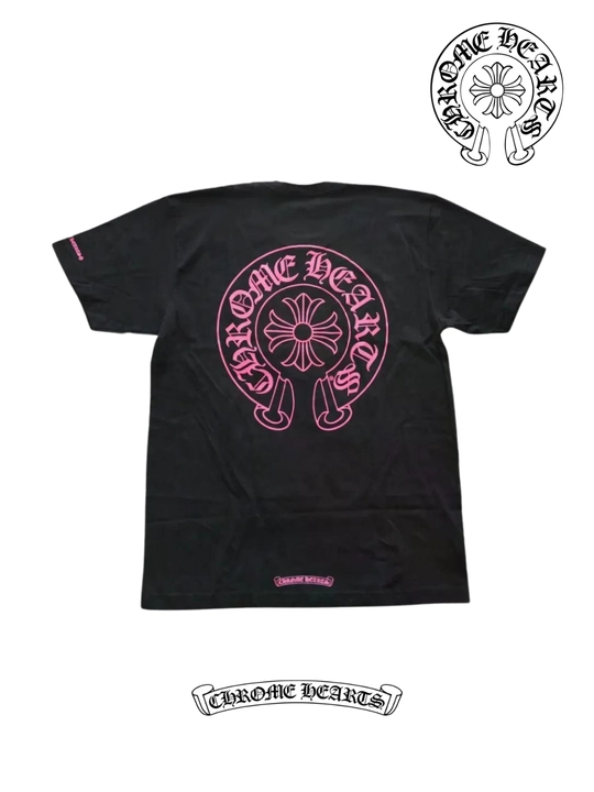 Футболка оверсайз в стиле Chrome Hearts, унисекс, 100% хлопок - 