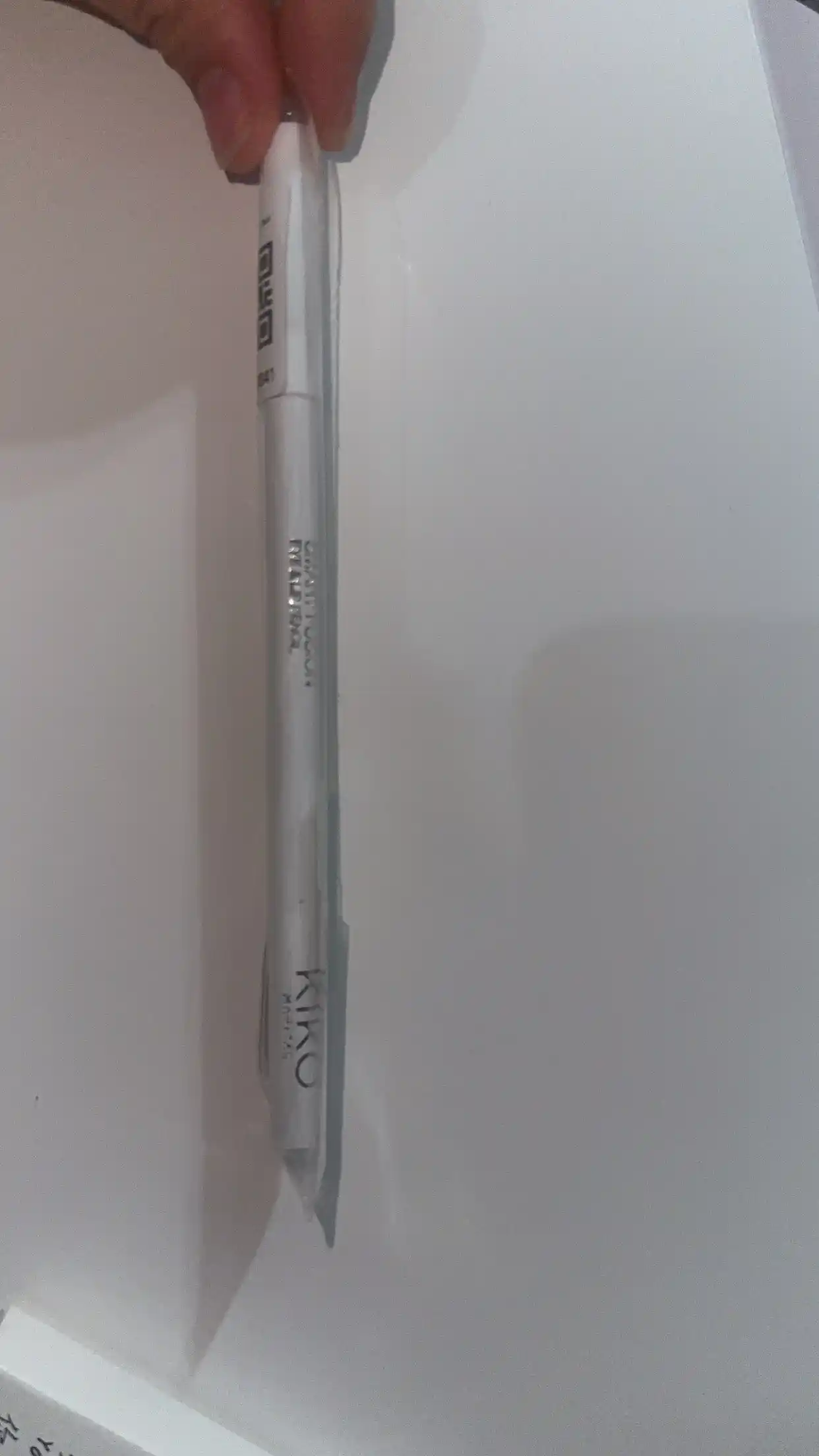 Карандаш для глаз и губ Kiko milano, белый, чёрный, водостойкий 