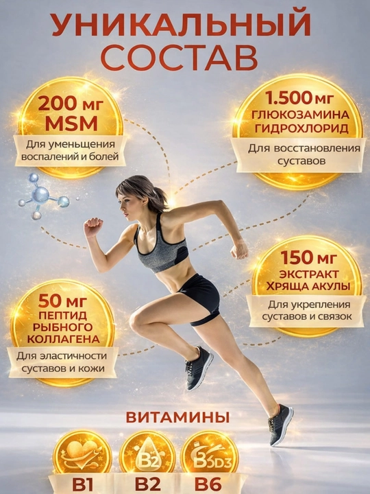 Maruman Глюкозамин MSM Комплекс