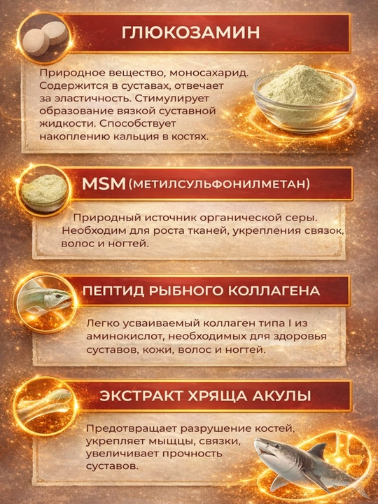 Maruman Глюкозамин MSM Комплекс