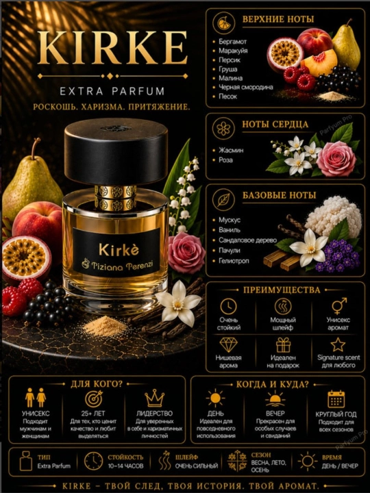 Erkaklar parfumi Tiziana Terenzi Kirke