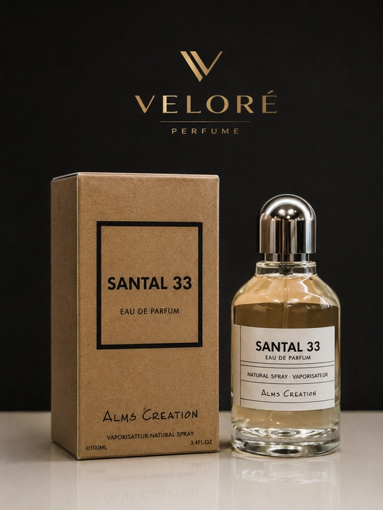 SANTAL 33 parfyumlangan suvi, 100 ml, uniseks, Velore Perfume - 